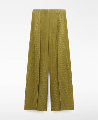 Pantalon palazzo crinkle