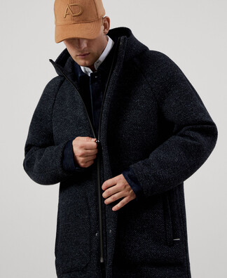Wool fabric baseball cap Wool fabric baseball cap