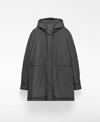 Padded jacket with hood