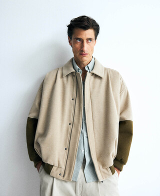 Kombinierte Bomberjacke für Herren Kombinierte Bomberjacke für Herren