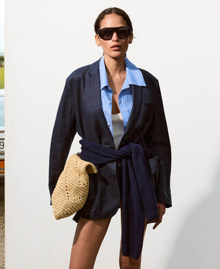 Blazer sastre lino