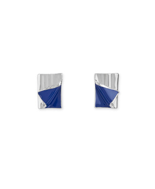 Infraleves zinc and resine earring