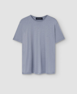 Lyocell crew neck T-shirt Lyocell crew neck T-shirt