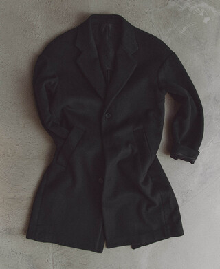 Wool blend coat