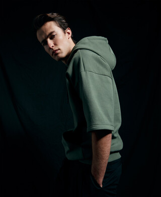 Cotton sweatshirt detachable sleeves Cotton sweatshirt detachable sleeves
