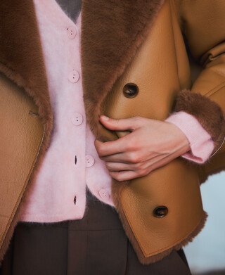 Cardigan en cachemire pour femme