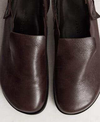 Clogs Leder braun Herren Clogs Leder braun Herren