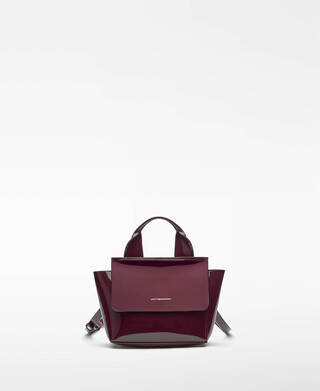 Mini-Handtasche Mica aus Lackleder f&uuml;r Damen