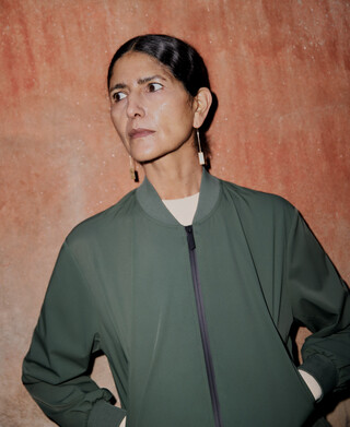 RECYCLED NYLON BOMBER JACKET RECYCLED NYLON BOMBER JACKET