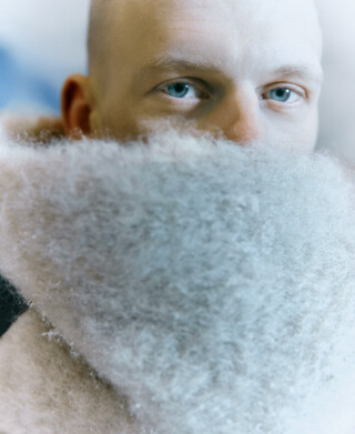 Bufanda artesana en mohair Bufanda artesana en mohair