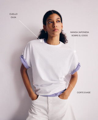 Camiseta evas&eacute; PYRATEX&reg; Algod&oacute;n Espa&ntilde;ol
