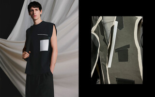 インターシャニットベスト