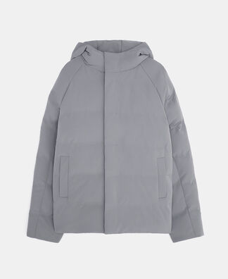Oversized padded with hood