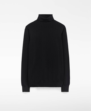 Slim fit turtleneck sweater man