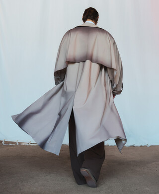 Trench effet vieilli femme