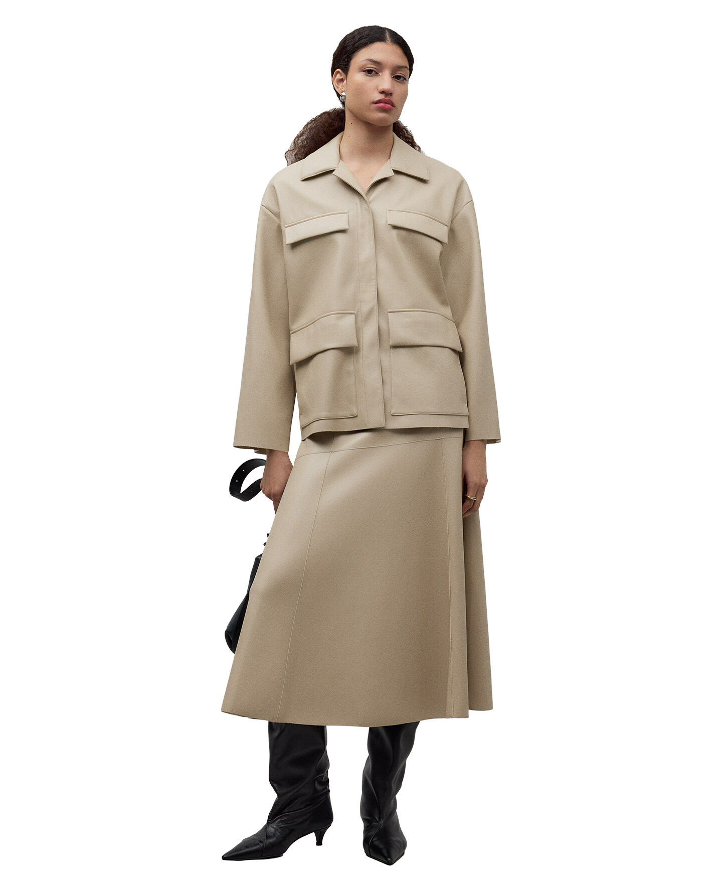 アドルフォドミンゲス　近年モデル　着用感のない美品　春秋冬　ロングトレンチコート アドルフォドミンゲス 近年モデル 着用感のない美品 春秋冬 ロング