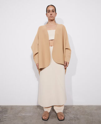 Cerrojillo knitted wrap jacket Cerrojillo knitted wrap jacket