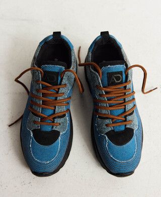 Kombinierter Patchwork-Sneaker für Herren Kombinierter Patchwork-Sneaker für Herren