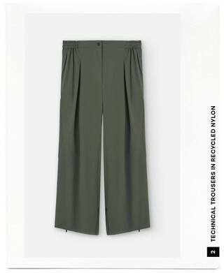 RECYCLED NYLON SPORT TROUSERS RECYCLED NYLON SPORT TROUSERS