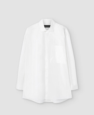 Cotton concealed button-down shirt Cotton concealed button-down shirt