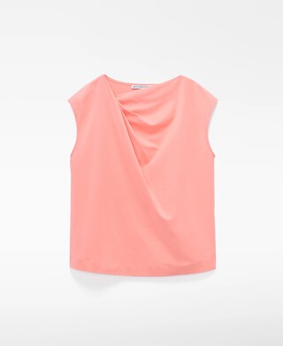PYRATEX&reg; Spanish Cotton draped T-shirt