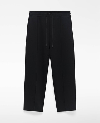 Crepe jogger trousers man