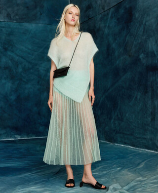 Continuous last leather sandal woman Continuous last leather sandal woman