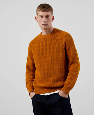 Crew neck organic cotton sweater Crew neck organic cotton sweater