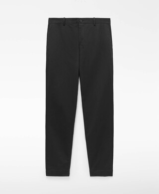 Cotton slim fit chino trousers