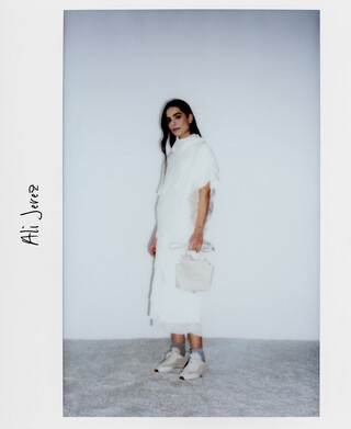 Mica patent mini bag woman