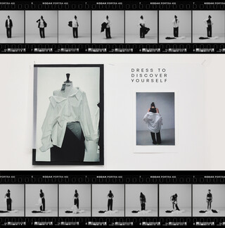 Unstructured asymmetric shirt woman