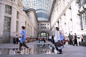 ADOLFO DOM&Iacute;NGUEZ DESFILA POR PRIMERA VEZ EN LA 080 BARCELONA FASHION