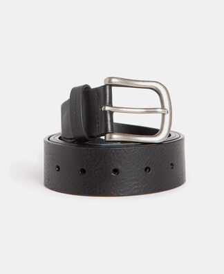 Minimalist leather belt