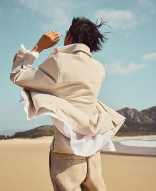 Chaqueta worker algod&oacute;n