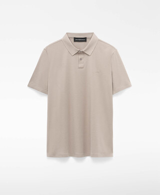 Laser-finish polo shirt