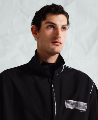 Camisa panadera oversize