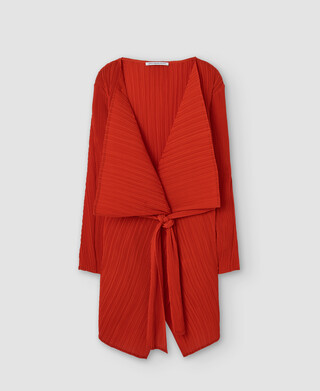 Veste asymétrique en crinkle Veste asymétrique en crinkle