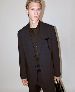 Slim fit tailored blazer