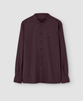 Mandarin collar cotton shirt Mandarin collar cotton shirt