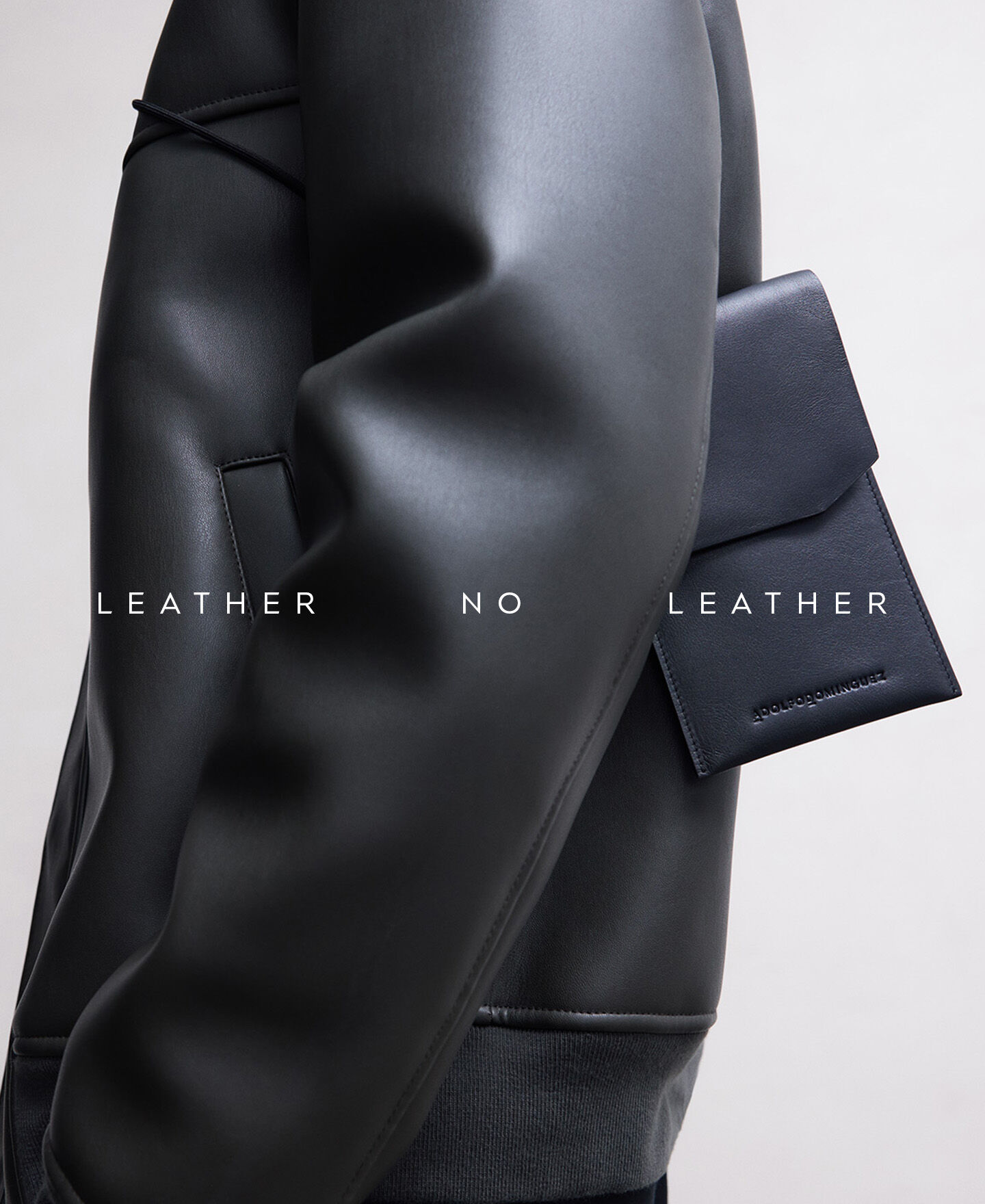 Leather non leather Man | Autumn-Winter '24 | Adolfo Domínguez