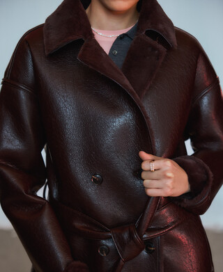 Bague métallique avec perles pour femme