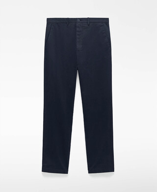 Cotton regular fit chino trousers