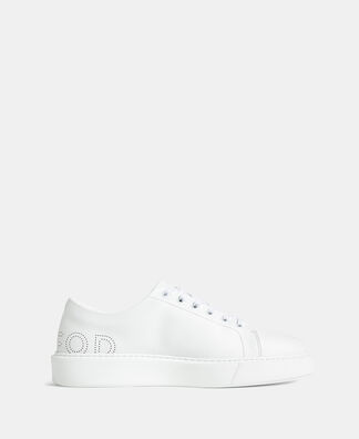 Sneakers with die-cut logo Sneakers with die-cut logo