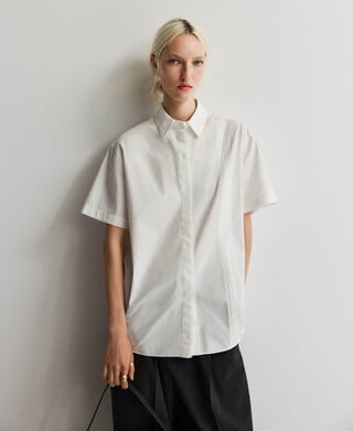 Organic cotton oversize shirt woman Organic cotton oversize shirt woman