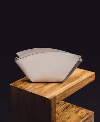 Bolso Eclipse bicolor piel