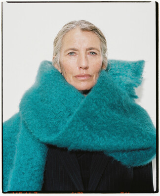 Bufanda artesana en mohair Bufanda artesana en mohair