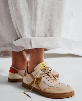 Zapatilla barefoot tiras laterales