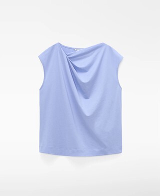 PYRATEX&reg; Spanish Cotton draped T-shirt
