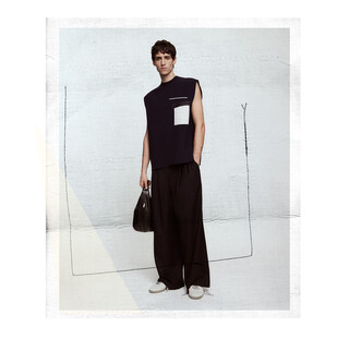 インターシャニットベスト