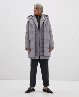 Padded coat with hood Padded coat with hood